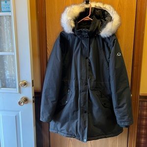 HFX XXL Black Winter Coat